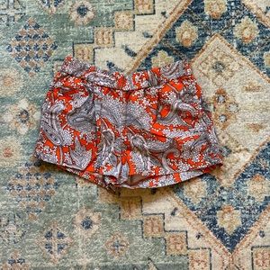J crew paisley shorts